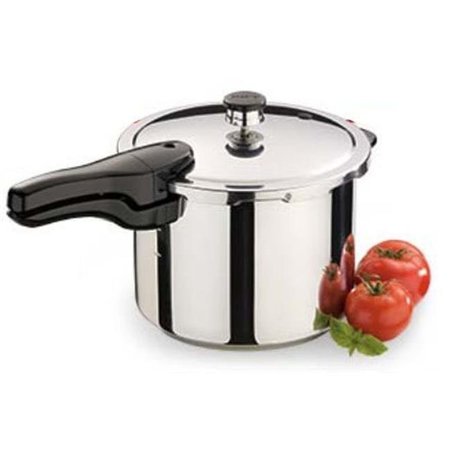 NATIONAL PRESTO National Presto Industries 01362 6 Quart Stainless Steel Pressure Cooker 1362